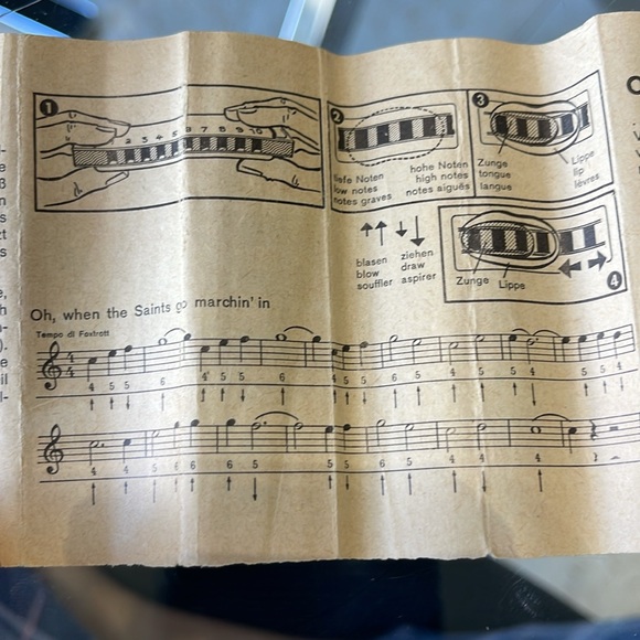 Marine band made by m Hohner Germany no 1896 - Picture 13 of 16